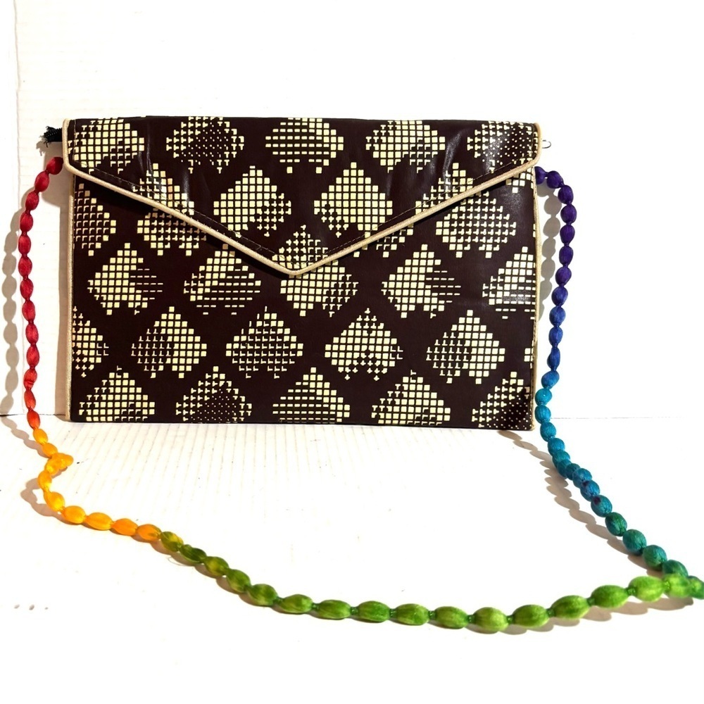 Handmade Ankara African print shoulder/ clutch bag